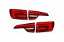 Complete retrofit-set LED achterlichten met dynamische knipperlichtfunctie voor Audi A4 B9 Avant