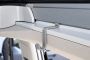 Kledinghaak / kledingrail met dak-/dakbevestiging voor Volkswagen T5 / T6 Bulli