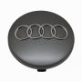 Originele Audi naafkap - grijs-metallic