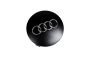 Originele Audi naafkap - zwart-mat