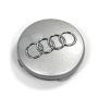 Originele Audi naafkap - avuszilver