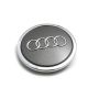 Originele Audi naafkap - grijs-metallic