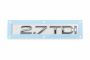 Audi A4, A5 (B8/8T), A6 (C6/4F) embleem - chroom