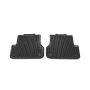 Audi A6, A7 (C7/4G), RS7 (C7/4G) all-weather mattenset - achterzijde - zwart