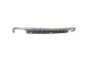 Originele S6 diffusor achterbumper, platinagrijs