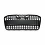 Audi A6 (C7) grille allroad facelift, (edition quattro) - zwart