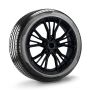 Audi e-tron (GE) winterset - hoogglans zwart (stijl 10)