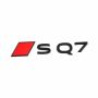 Audi Q7 (4M) embleem - zwart