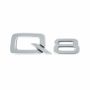Audi Q8 (4M) embleem - chroom