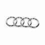 Origineel Audi logo - chroom