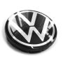 Originele Volkswagen naafkap - zwart/chroom