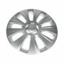 Škoda Karoq (NU) wieldoppen (set) - briljantzilver-metallic
