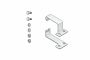 Volkswagen Golf 7, Passat (B8/3G) houder voor antenne