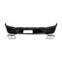 Volkswagen Golf 8 (5H) achterdiffuser r-line, hatchback - zwart