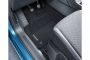 Volkswagen Touran 2 (5T) velours mattenset - satijnzwart