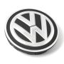 Originele Volkswagen naafkap - satijnzwart/chroomglans/reflexzilver