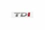 Volkswagen Polo 5 (6R) embleem - hoogglans