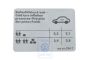 Volkswagen Lupo bandenspanningssticker