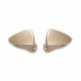 SEAT Ibiza 5 (6F), Leon 3 (5F) set spiegelkappen - champagne