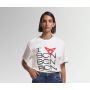 CUPRA T-shirt (unisex, wit, I Love BCN)