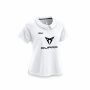 CUPRA padel polo (dames, wit, Wilson x CUPRA)