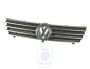 Volkswagen Polo 3 (6N) grille met embleem - satijnzwart