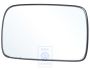 Volkswagen Polo 3 (6N) spiegelglas convex verwarmd met draagplaat - links