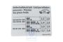 Volkswagen Polo 4 (9N) bandenspanningssticker - benzine 74 kW, Duitstalig