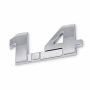 Volkswagen Polo 5 (6R/2G) embleem - chroom