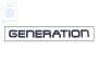Volkswagen Transporter T4 folieopschrift Generation - zilver