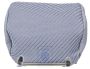 Volkswagen Transporter T4 hoofdsteunbekleding - laguneblauw stof