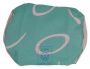 Volkswagen Transporter T4 hoofdsteunbekleding - flanelgrijs/groen stof
