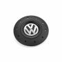 Volkswagen Amarok (2H), Volkswagen Transporter naafkap - satijnzwart/chroomglans