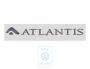 Volkswagen Transporter T5 folieopschrift ATLANTIS voor - donker diamantzilver