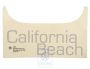 Volkswagen Transporter T5 folieopschrift CALIFORNIA BEACH - zilver