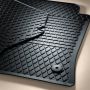 Volkswagen Touareg 1 (7L) all-weather mattenset - voorzijde - zwart