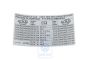 Volkswagen Touareg 1 (7L) bandenspanningssticker (6-cilinder)