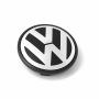 Volkswagen Touareg 1 (7L), Volkswagen Transporter (T5) naafkap - zwart/antracietmetallic