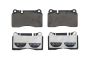 Volkswagen Touareg 1 (7L/7P/CR) remblokken - voorzijde