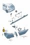Audi A1 (GB) fitting achterlicht - linksachter
