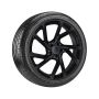 Audi A1 (GB) all-seasonset - hoogglans zwart (stijl 02)