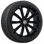 Audi A1 (GB) all-seasonset - hoogglans zwart (stijl 12)