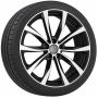 Audi A1 (GB) zomerset - zwart gepolijst (stijl 12)