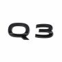 Audi Q3 (FJ) embleem - zwart