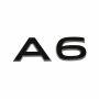 Audi A6 (C9) embleem - zwart