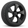 Audi Q6 e-tron (85H) winterset - hoogglans zwart (stijl 23)