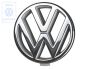 Volkswagen Polo 2 (Type 86C/6N) logo - chroom