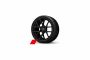 Audi A5 (B10) velg - zwart-metallic
