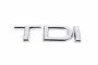 Origineel Audi embleem - chroom