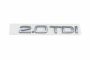 Origineel Audi embleem - chroom